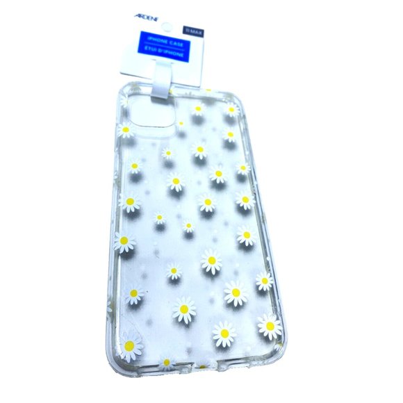 iPhone 11 Max Sunflower Print Clear Case Brand New - Picture 3 of 3